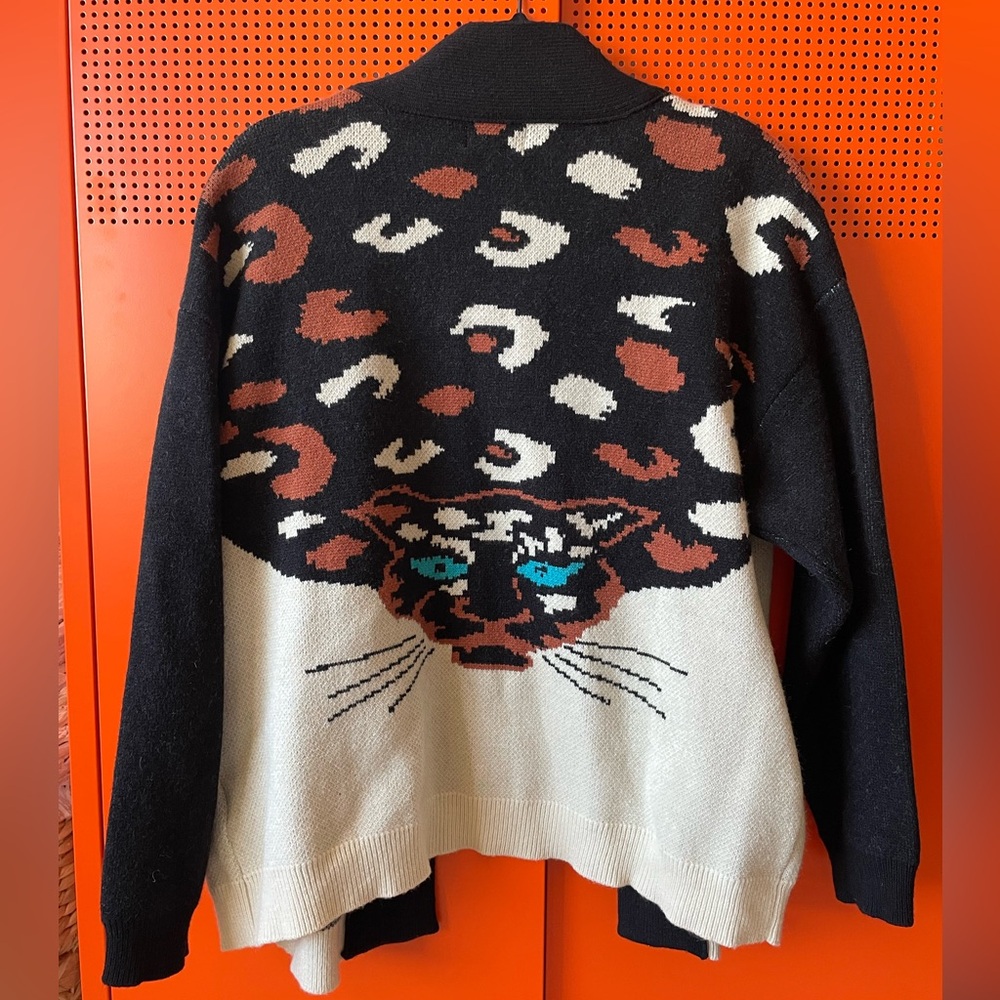 Peppaloves leopard open cardigan - Picture 2 of 3